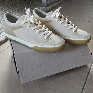 NWT Rothy's Lace Up Sneaker, Biscuit 10.5